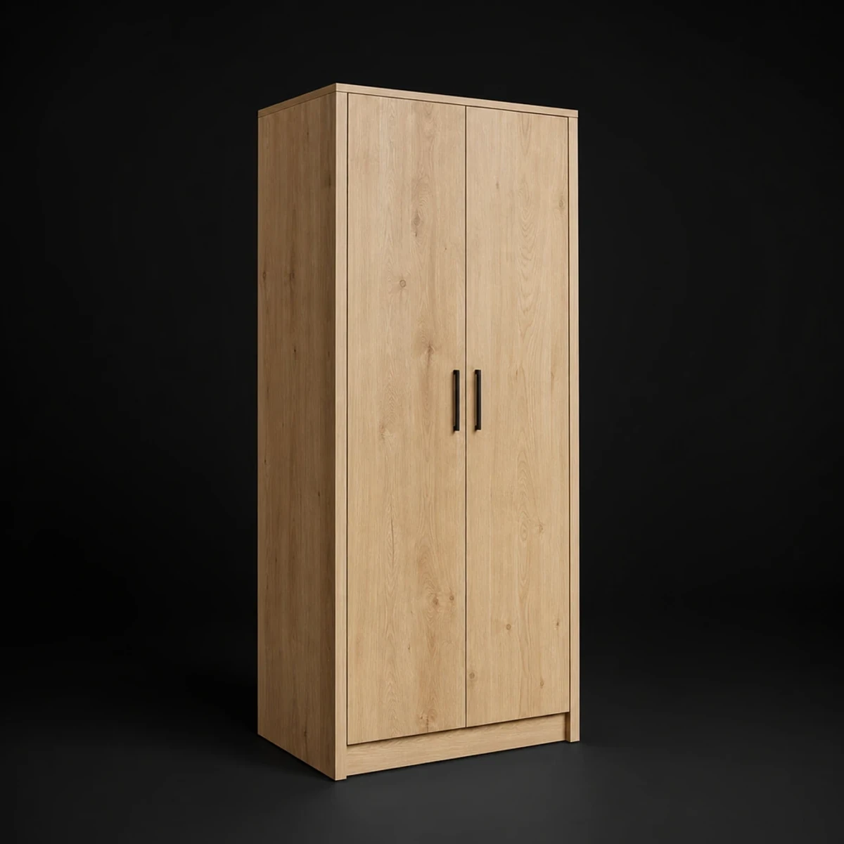 Compact Wardrobe, 36 Inches Wide, full studio view